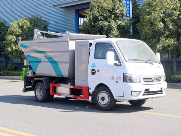 3.5方純電動(dòng)自裝 卸式垃圾車